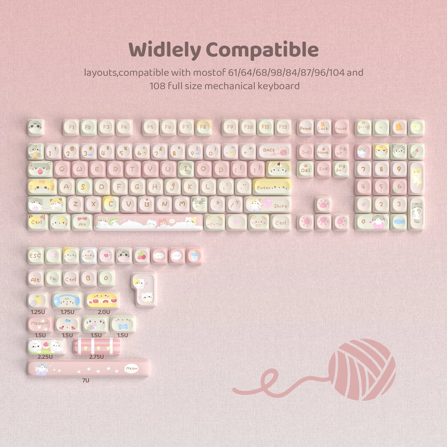 Variety PBT Keycaps