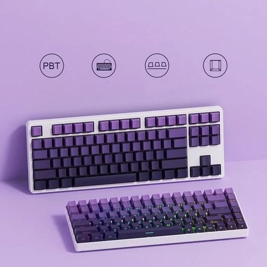Purple Gradient Keycaps