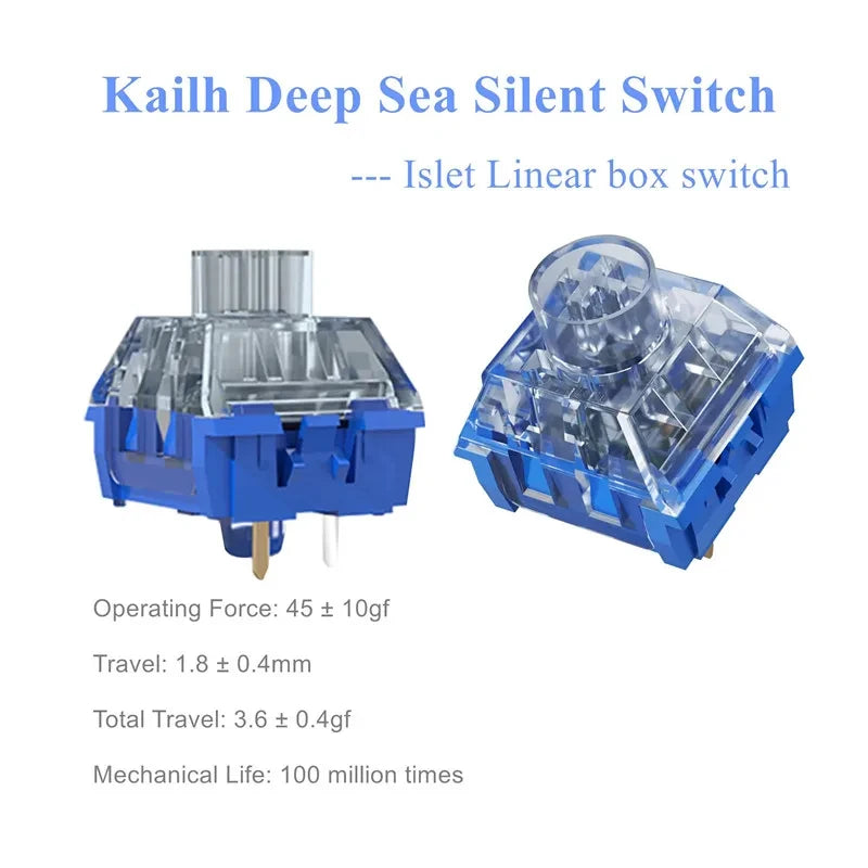 Kailh Deep Sea Pro Whale Silent Tactile Switches