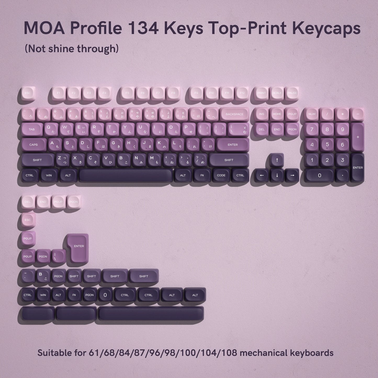 Variety PBT Keycaps