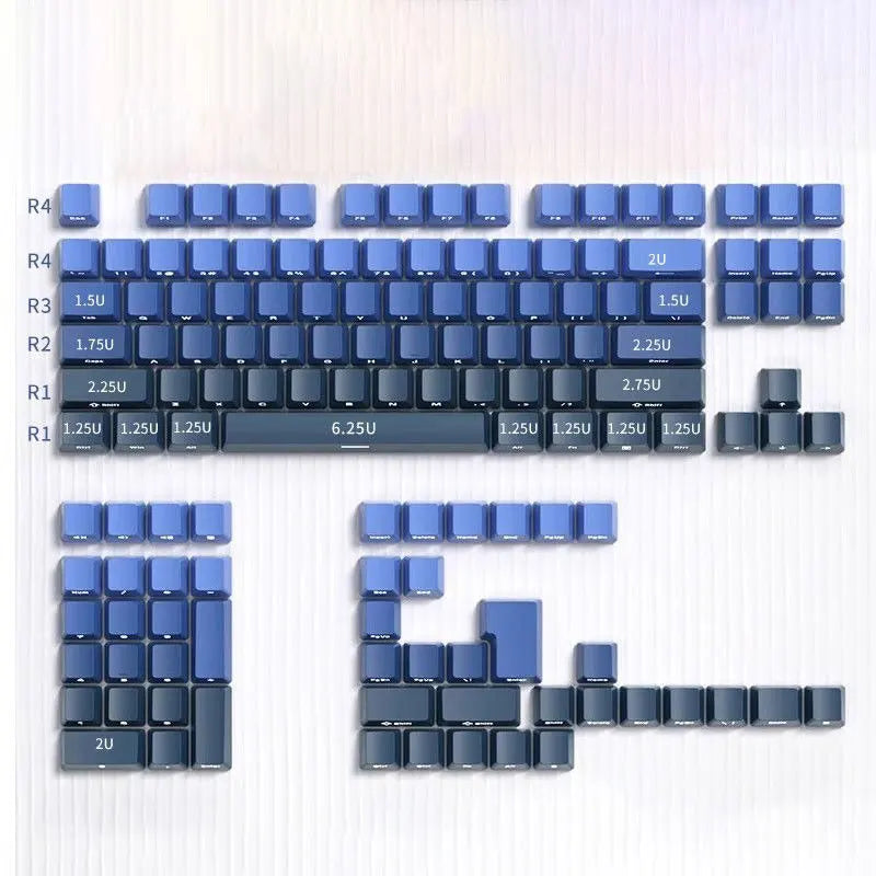 Purple Gradient Keycaps