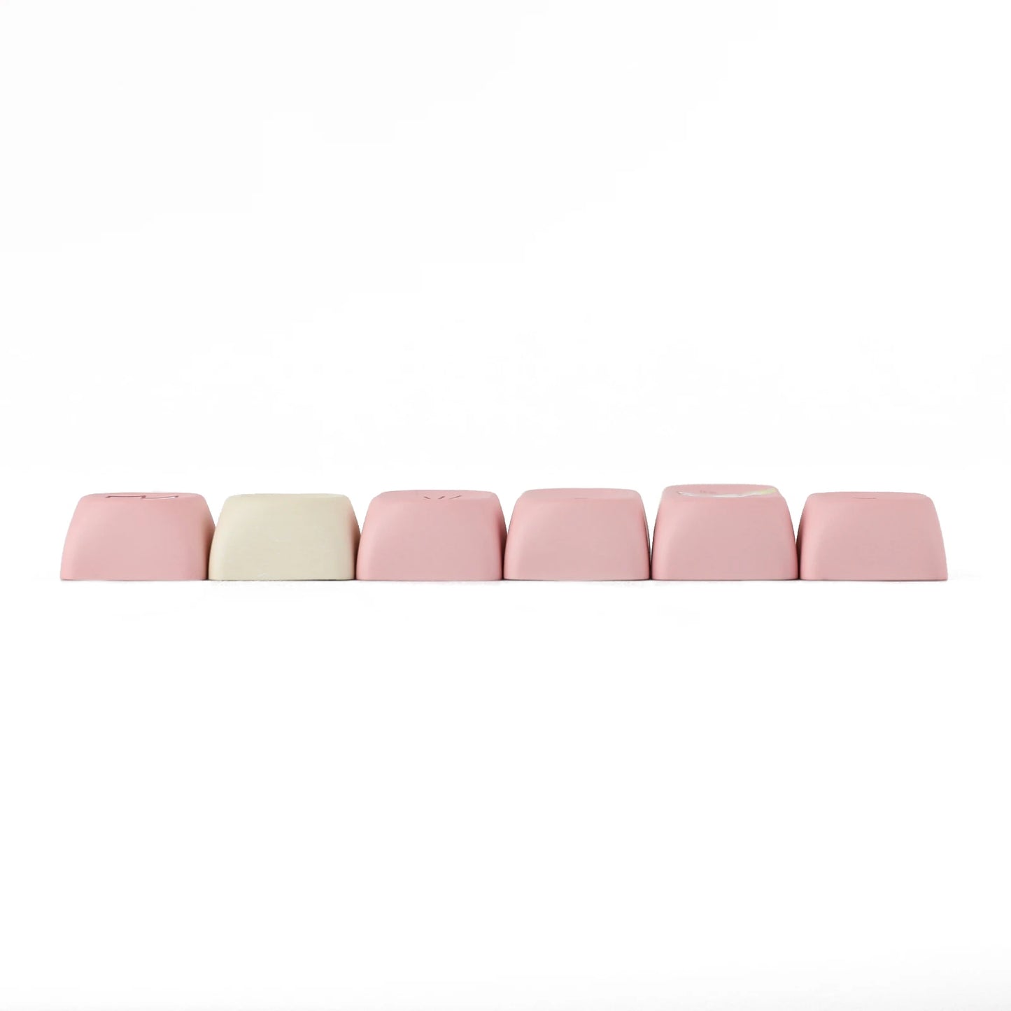 Cream Bunny PBT Keycaps
