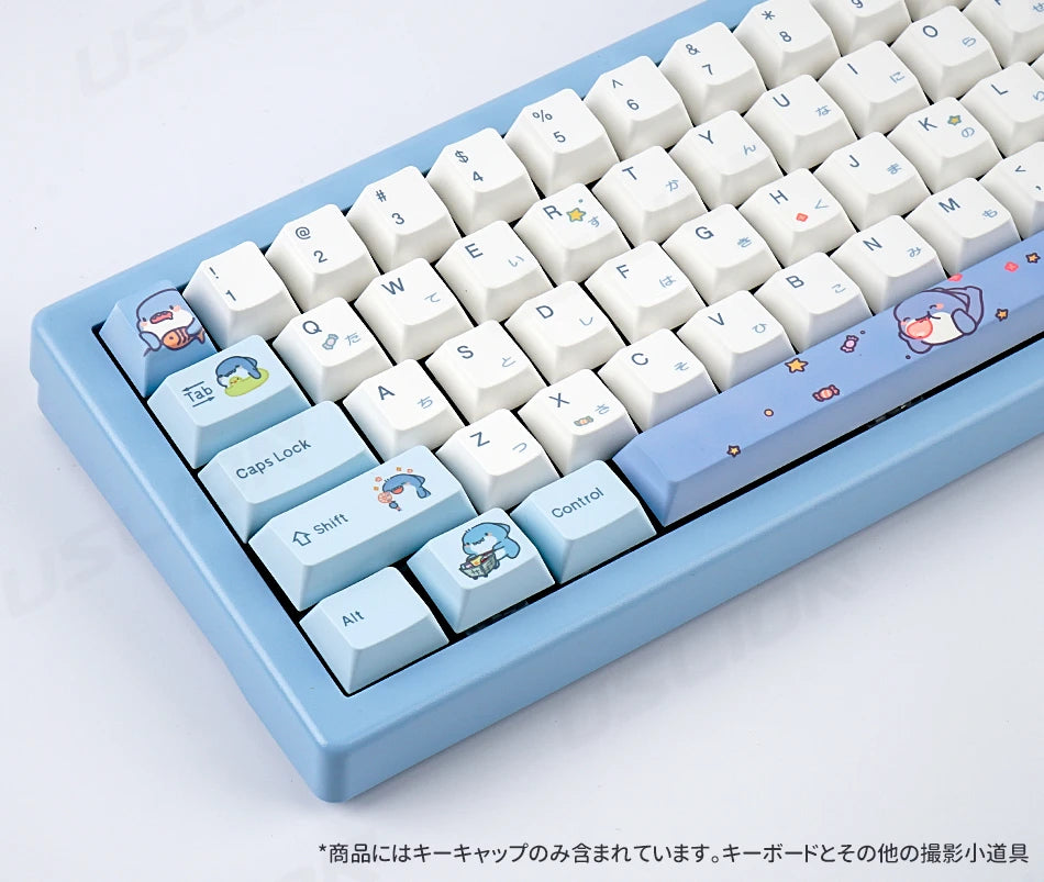 Blue Skarkbite Keycaps