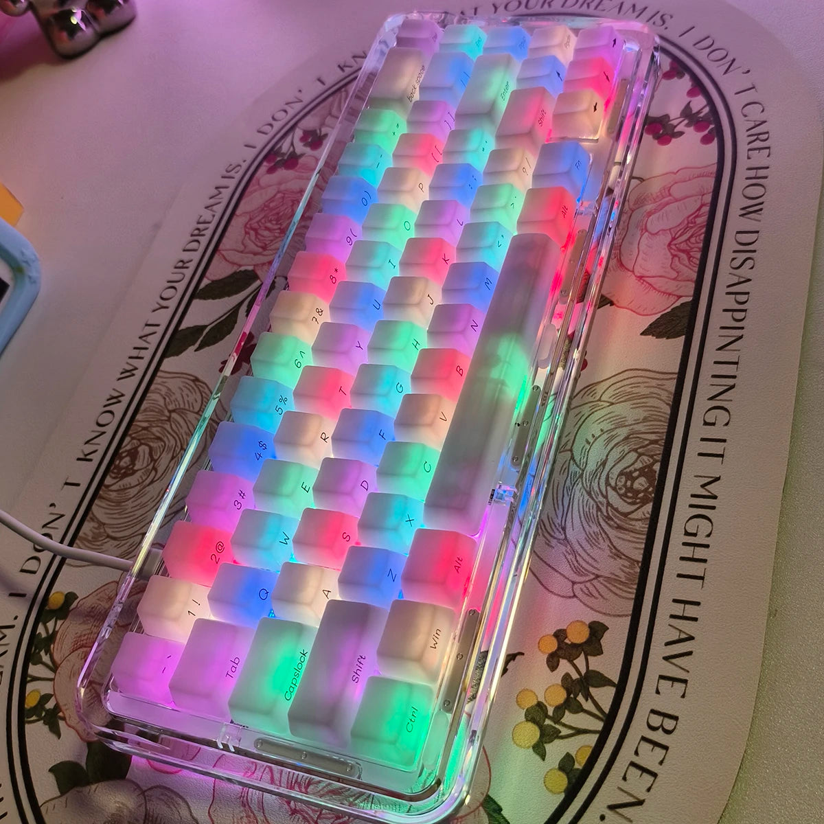 Silky Space Keycaps