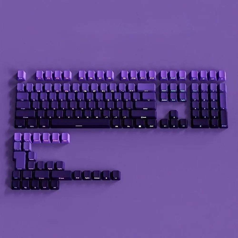Purple Gradient Keycaps