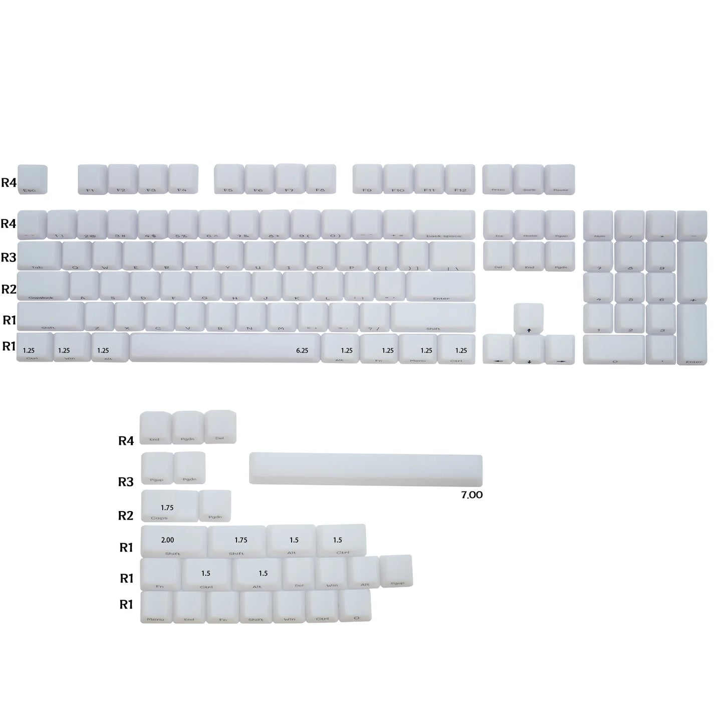 Silky Space Keycaps