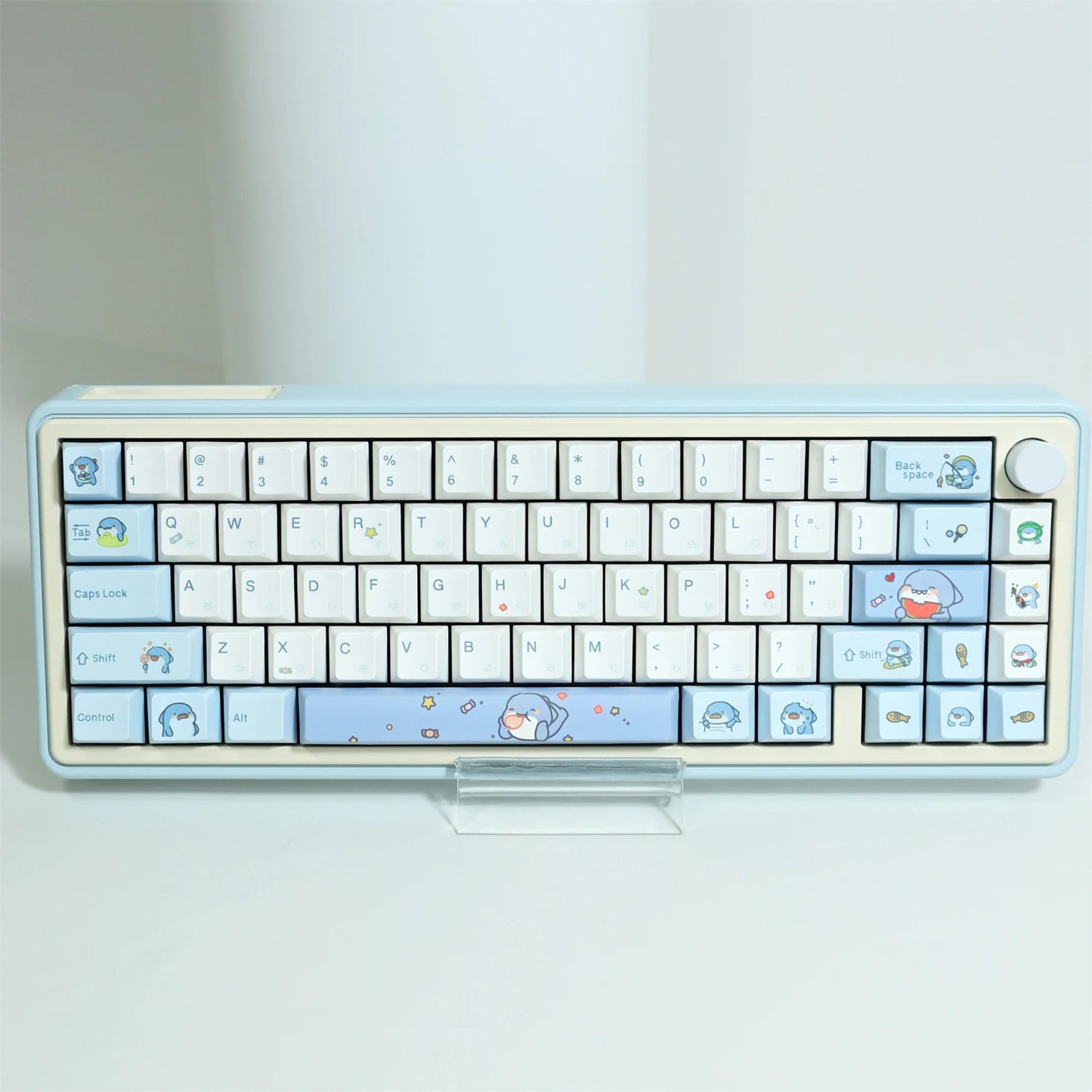Hot Blooded Shark Theme Keycaps