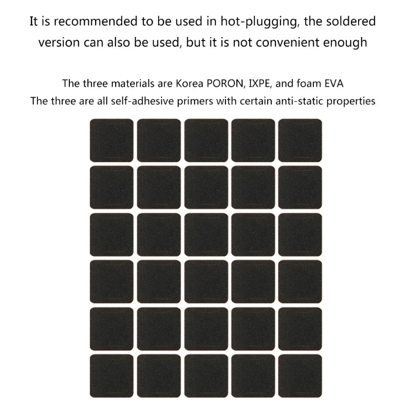 120Pcs IXPE EVA Pads