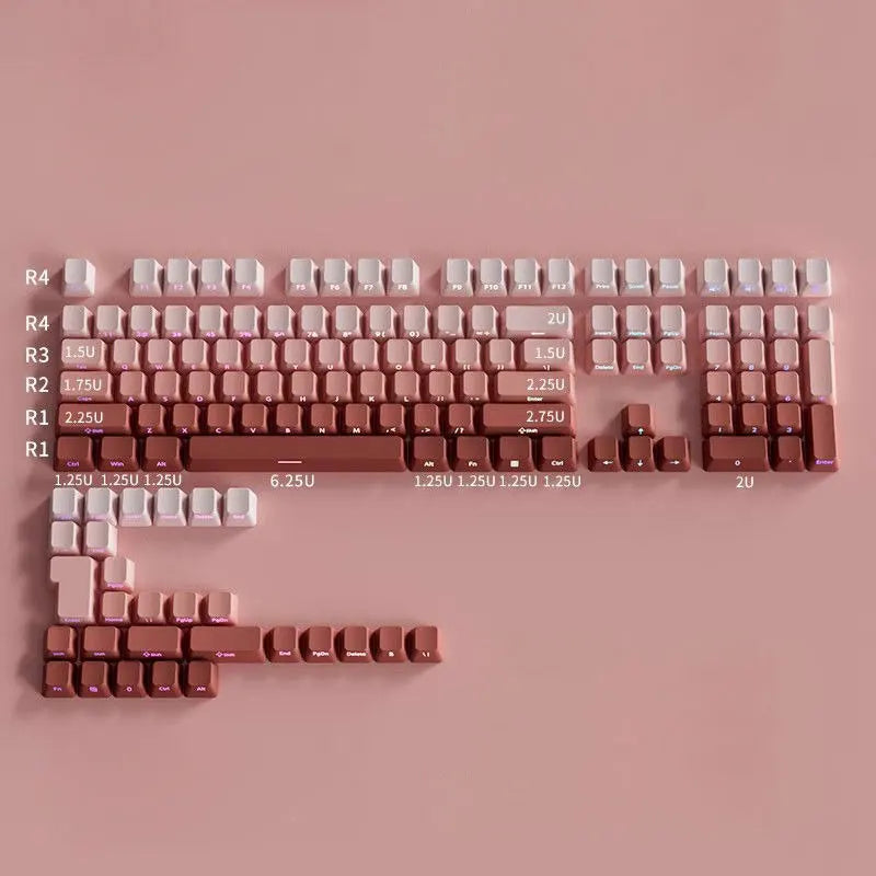 Purple Gradient Keycaps