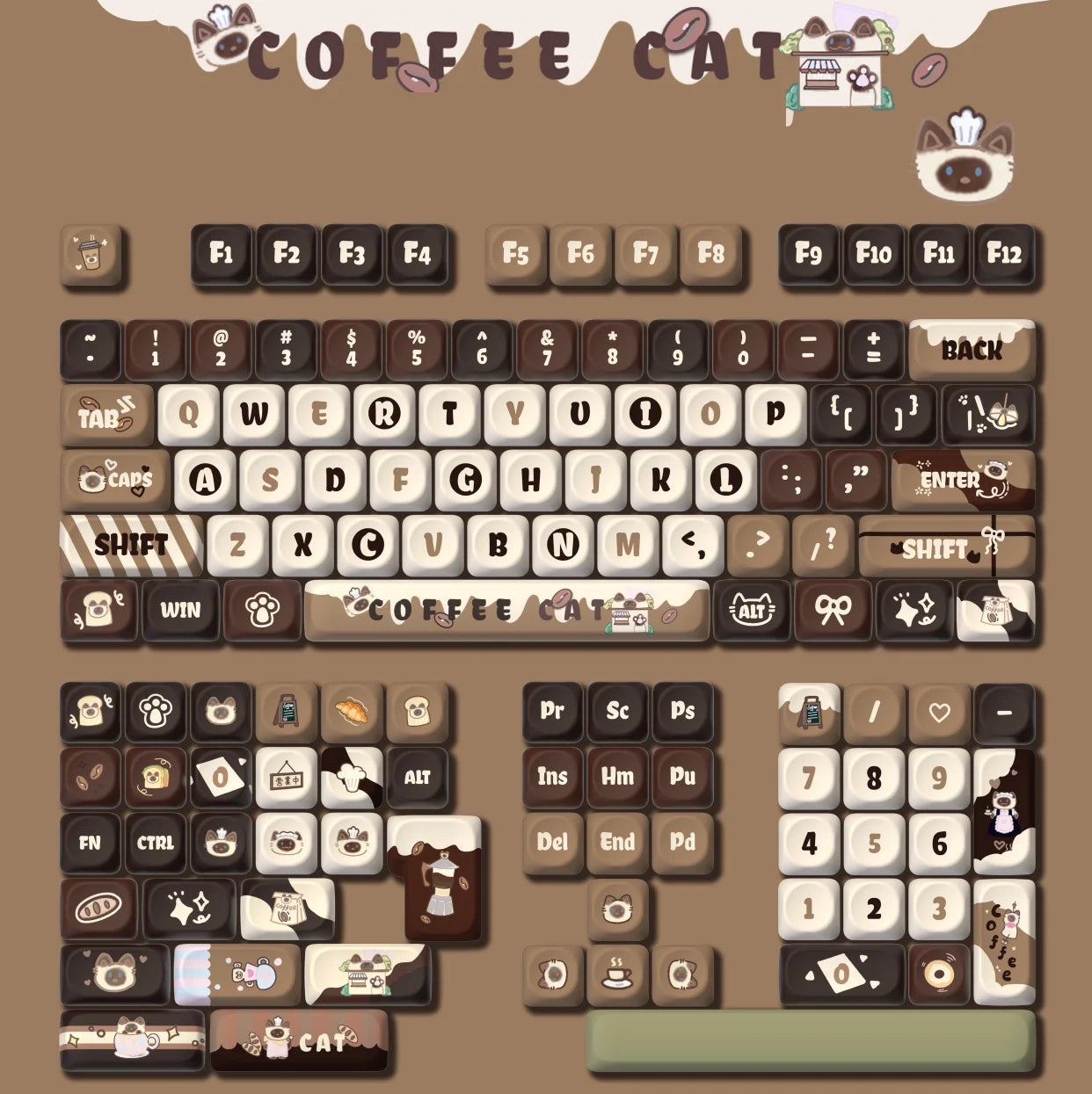 Variety PBT Keycaps