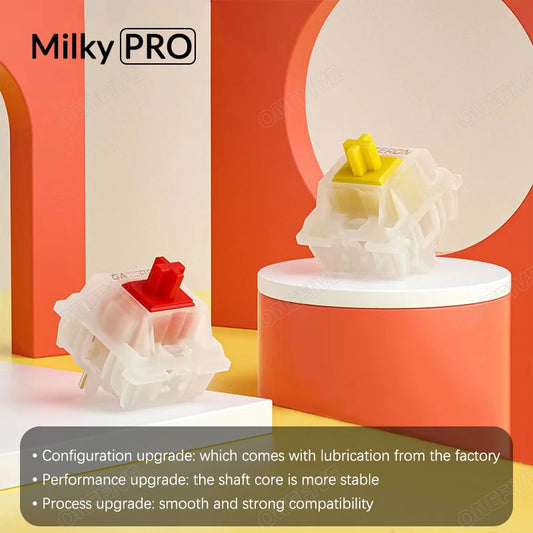 Gateron Milky Pro Switches