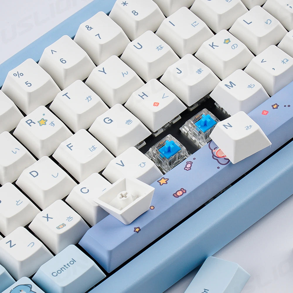 Blue Skarkbite Keycaps
