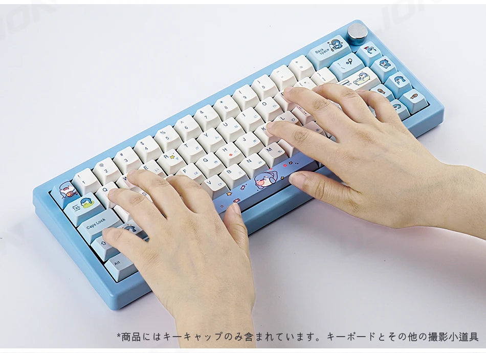 Blue Skarkbite Keycaps