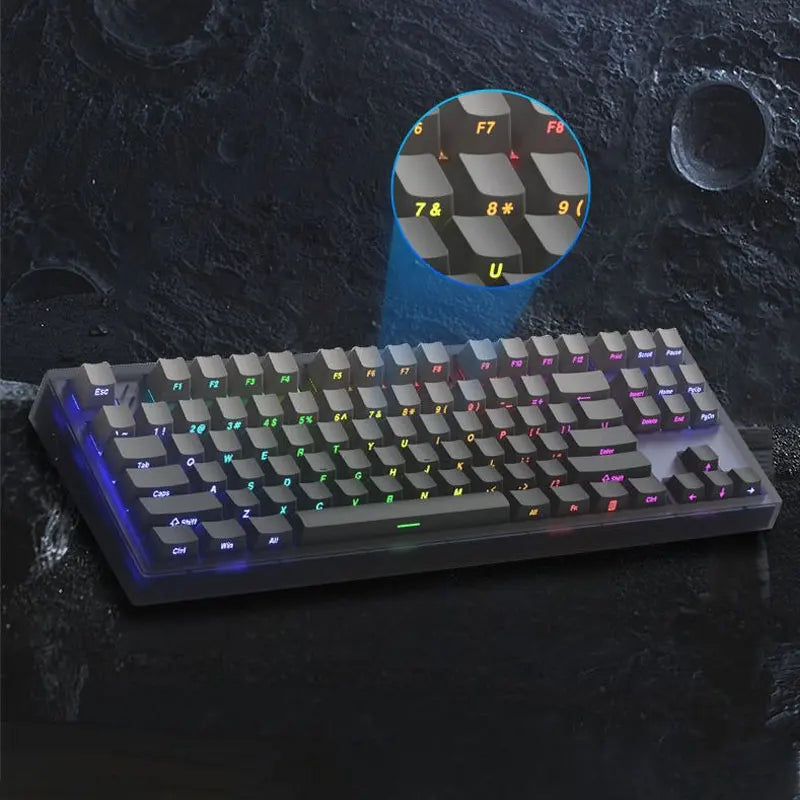 Purple Gradient Keycaps