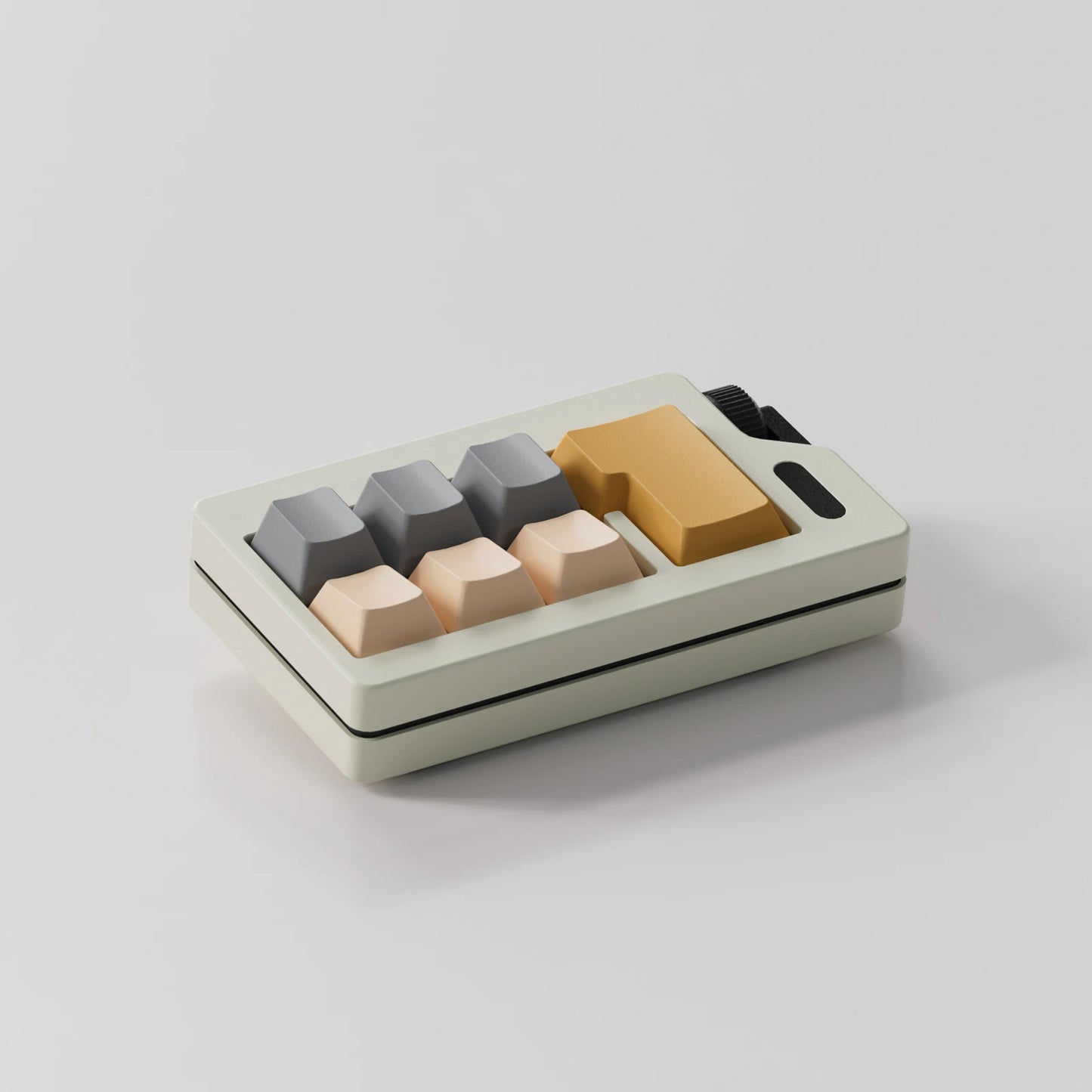 Fidget Clicker Keychain Toy Mechanical Keyboard