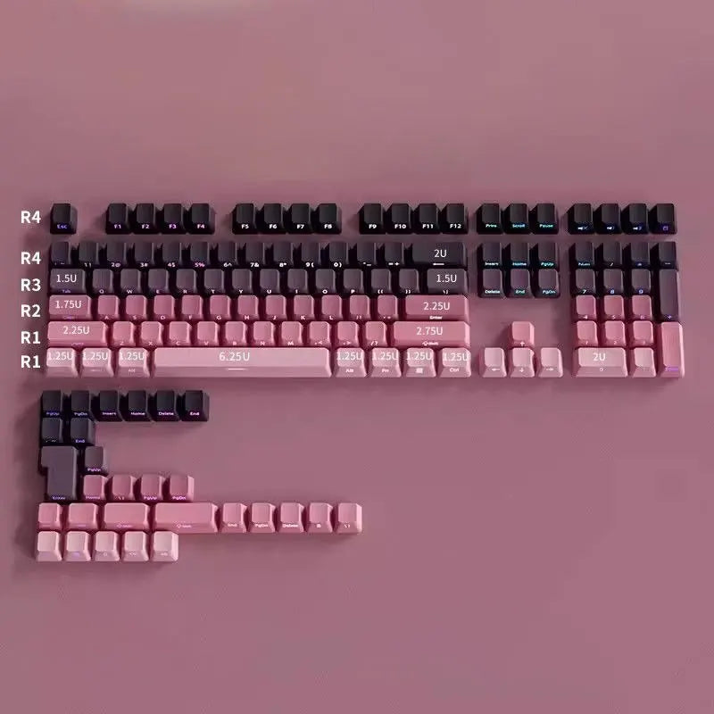 Purple Gradient Keycaps