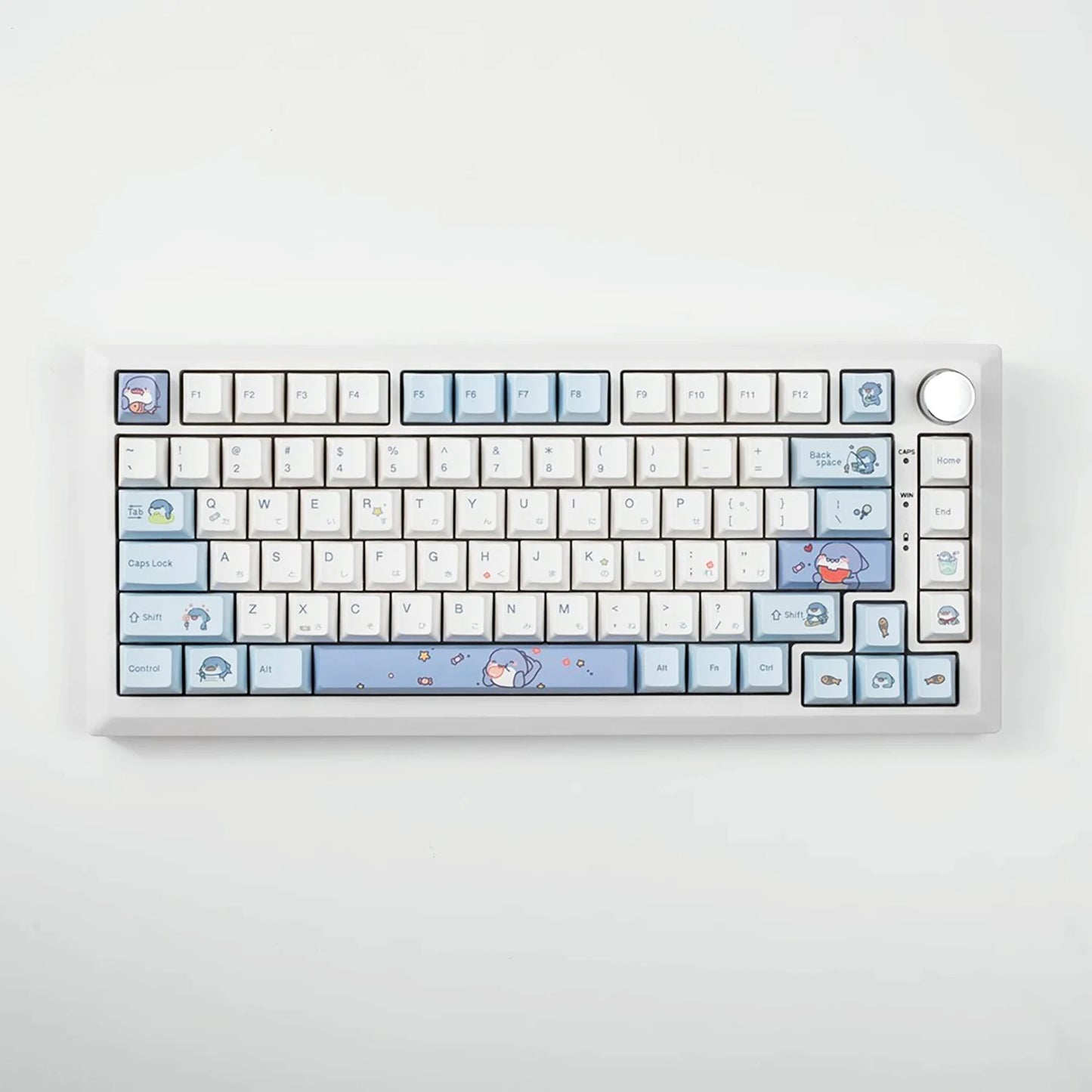 Hot Blooded Shark Theme Keycaps