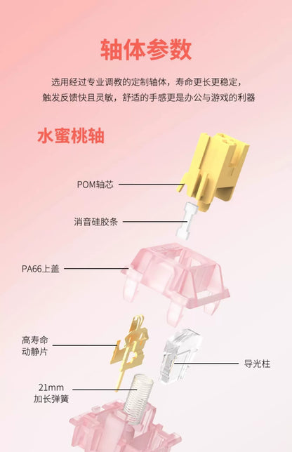 Outemu Silent Peach V3 Switch