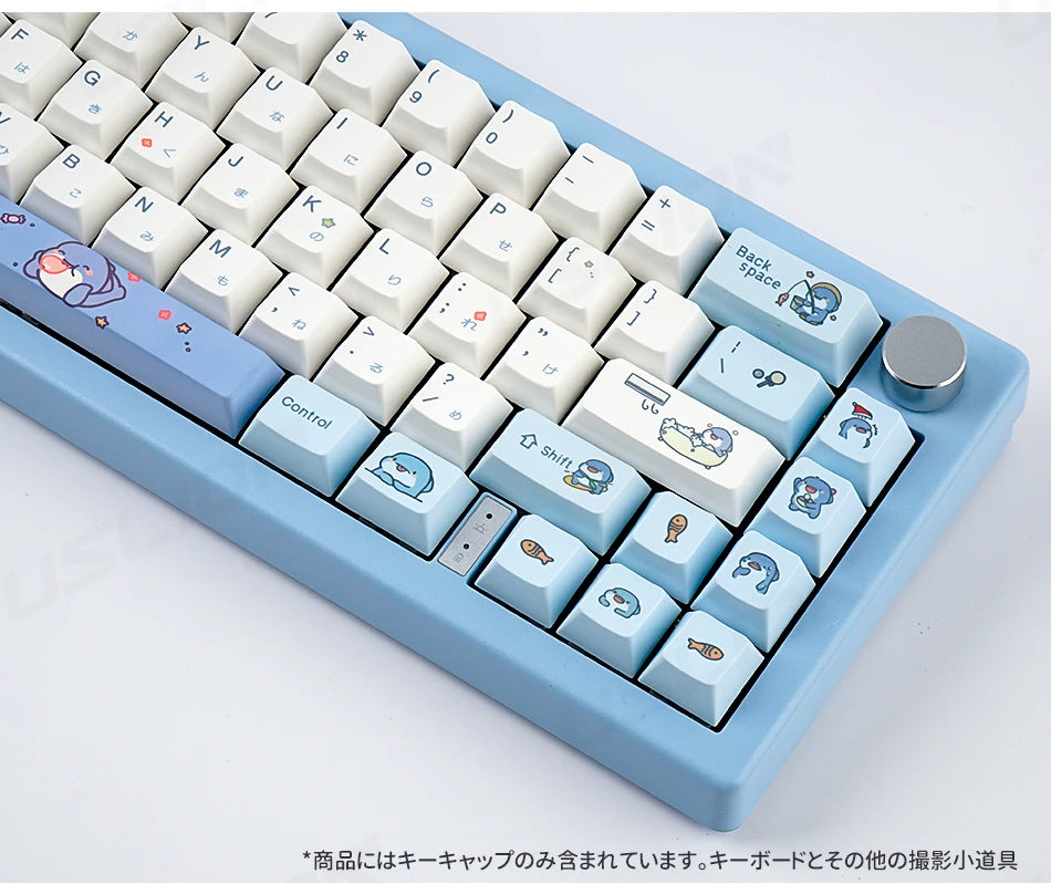 Blue Skarkbite Keycaps