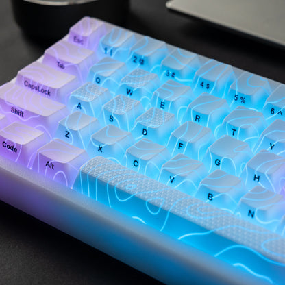 Icey Cobweb Keycaps