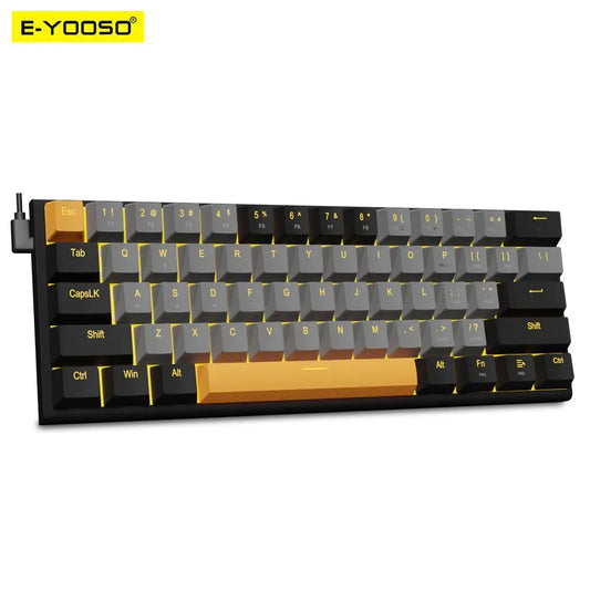 E-YOOSO Z11 USB Mechanical Gaming Wired Keyboard 61 Keys