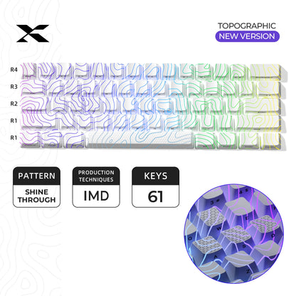 Icey Cobweb Keycaps