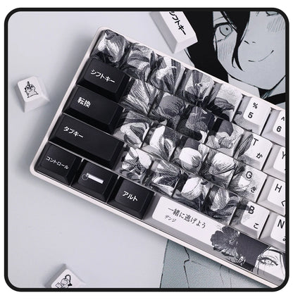 Chainsaw Man Anime Keycaps