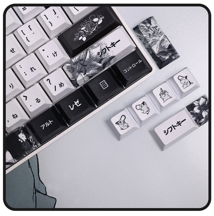 Chainsaw Man Anime Keycaps