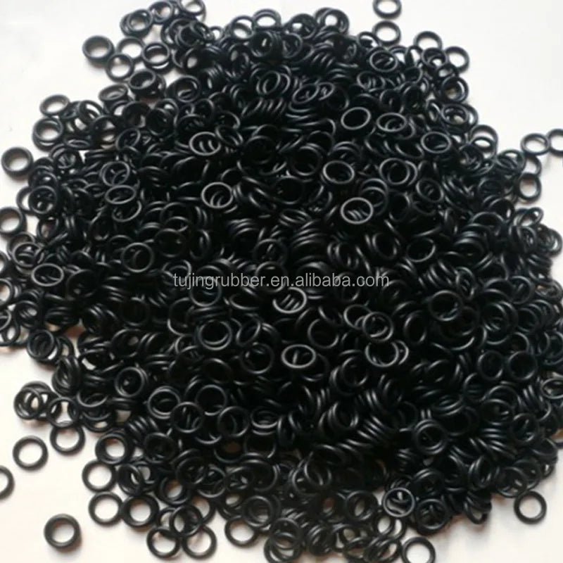 130PCS Clear Rubber O-Ring Sealing gasket Sound Dampeners