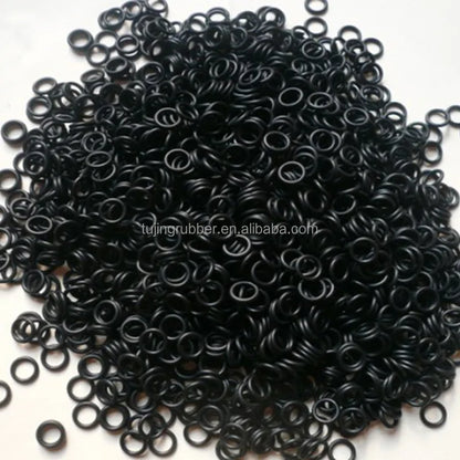 130PCS Clear Rubber O-Ring Sealing gasket Sound Dampeners