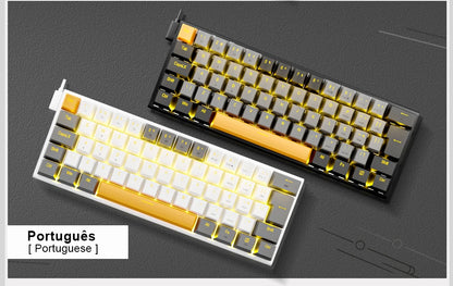 E-YOOSO Z11 USB Mechanical Gaming Wired Keyboard 61 Keys