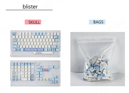 Blue Skarkbite Keycaps