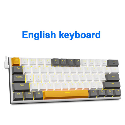 E-YOOSO Z11 USB Mechanical Gaming Wired Keyboard 61 Keys