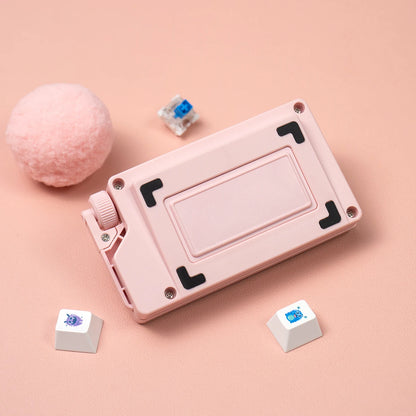 Fidget Clicker Keychain Toy Mechanical Keyboard