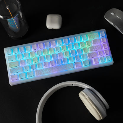 Icey Cobweb Keycaps