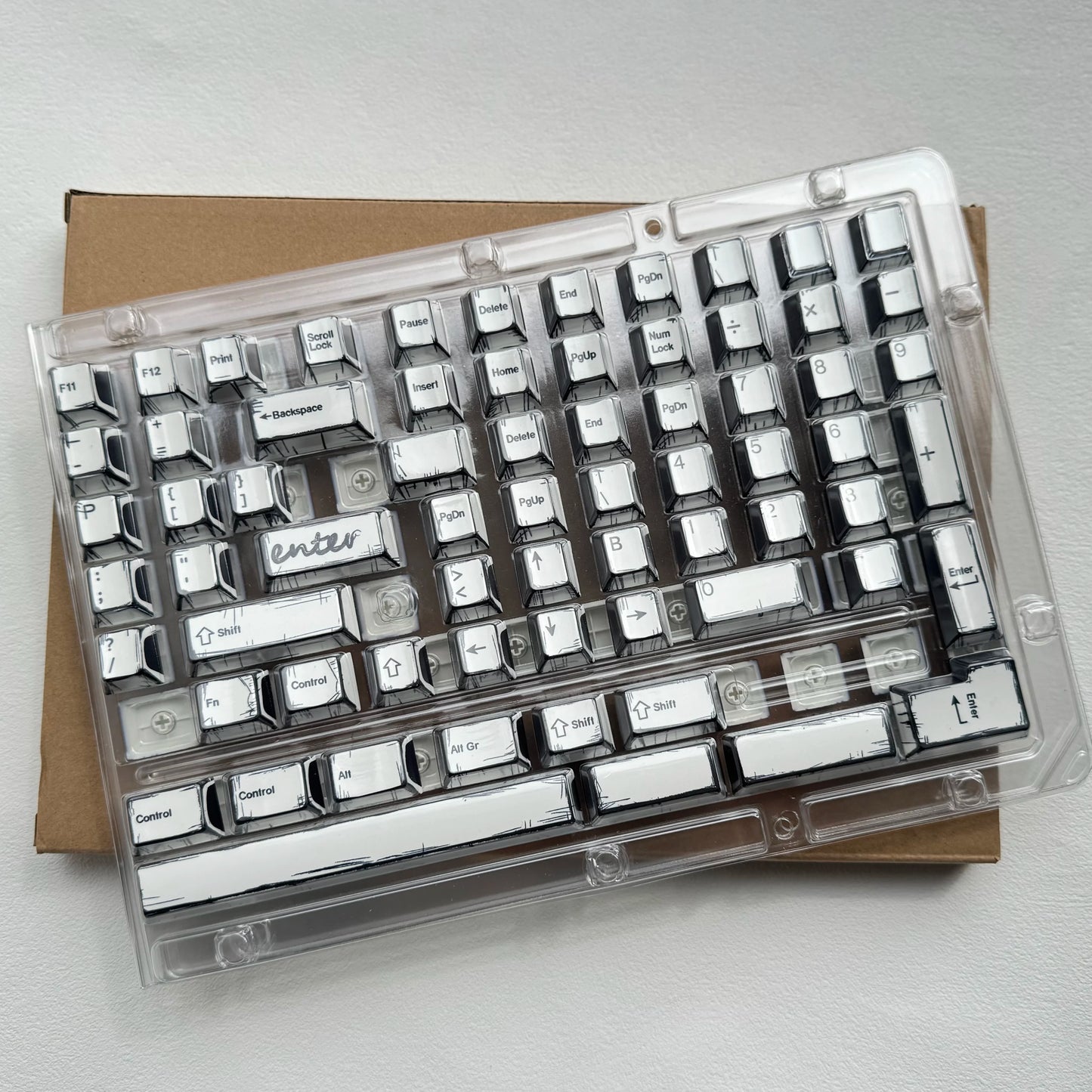 Multicolor Comic Keycaps