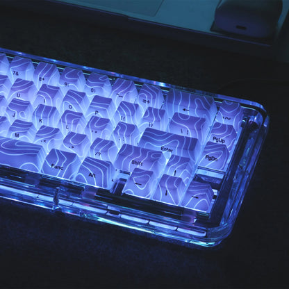 Icey Cobweb Keycaps