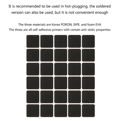 120Pcs IXPE EVA Pads