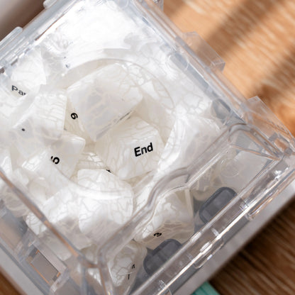 Icey Cobweb Keycaps