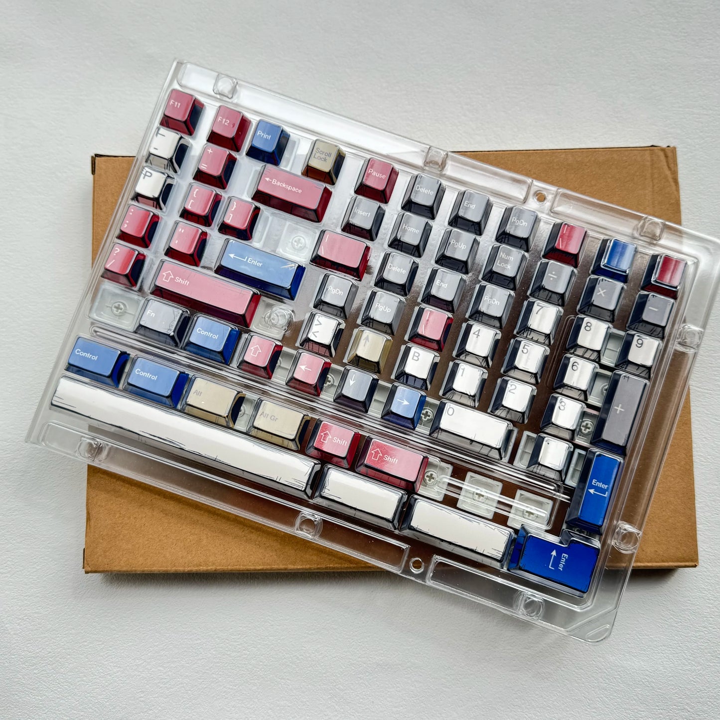 Multicolor Comic Keycaps