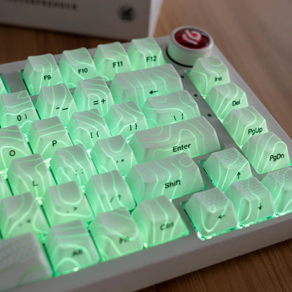 Icey Cobweb Keycaps