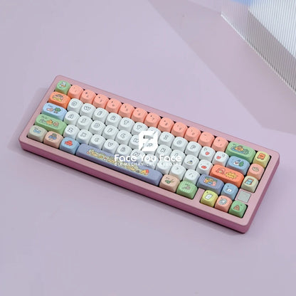 Cartoon Village Keycaps
