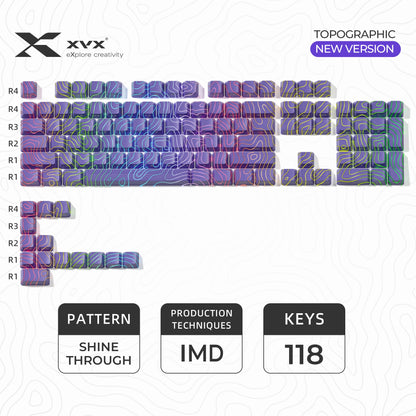 Icey Cobweb Keycaps