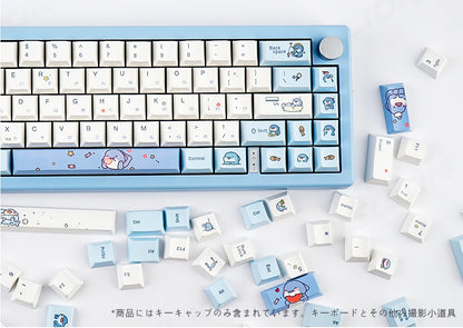 Blue Skarkbite Keycaps