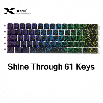 Icey Cobweb Keycaps