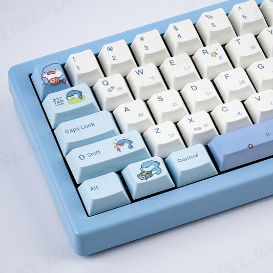 Blue Skarkbite Keycaps
