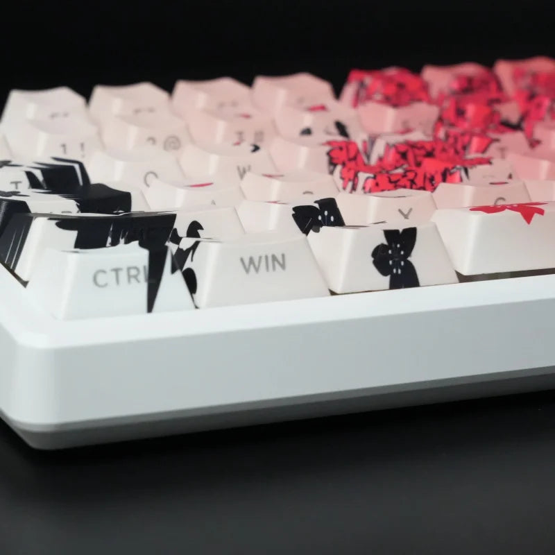 Sakura Raven Keycaps