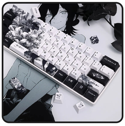 Chainsaw Man Anime Keycaps