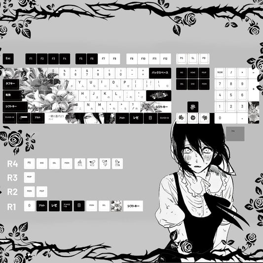 Chainsaw Man Anime Keycaps