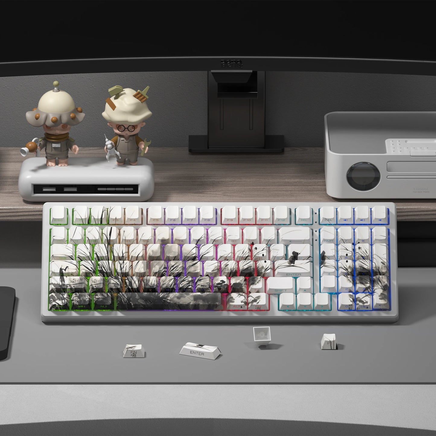 Screaming Plants Keycaps